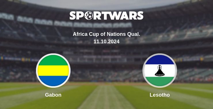 Where to watch the match Gabon - Lesotho