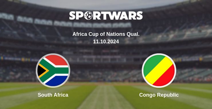 Where to watch the match South Africa - Congo Republic