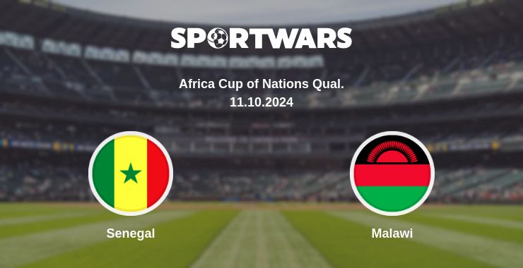 Where to watch the match Senegal - Malawi