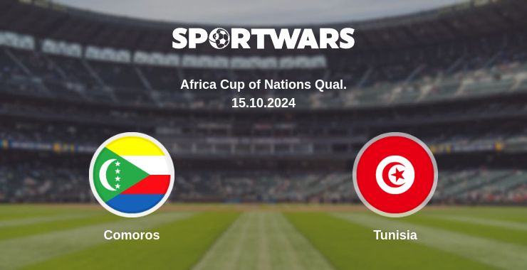 Where to watch the match Comoros - Tunisia