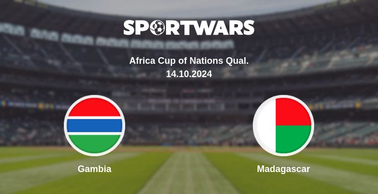 Where to watch the match Gambia - Madagascar