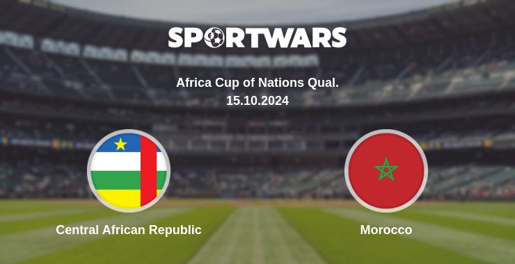 Where to watch the match Central African Republic - Morocco