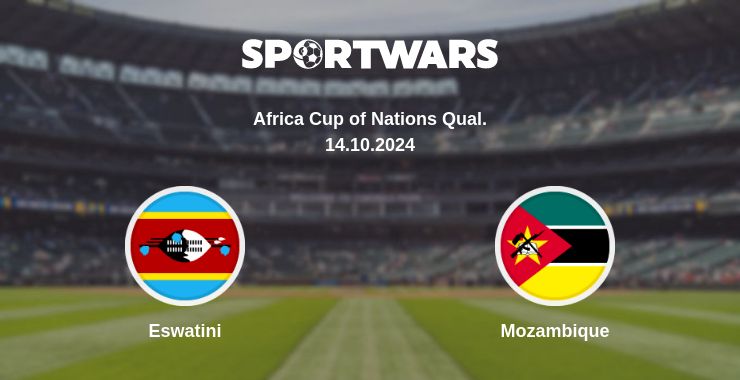 Where to watch the match Eswatini - Mozambique