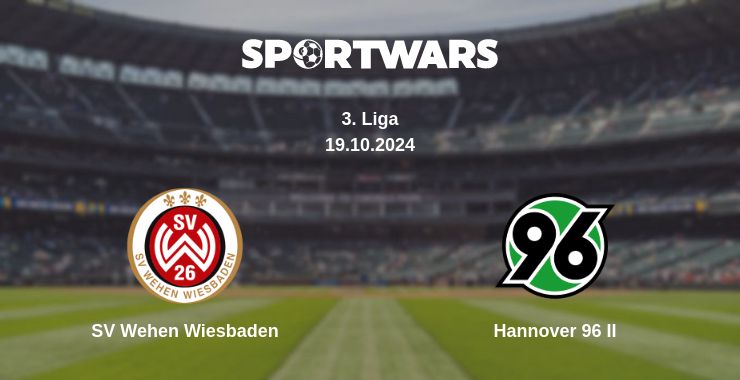 Where to watch the match SV Wehen Wiesbaden - Hannover 96 II