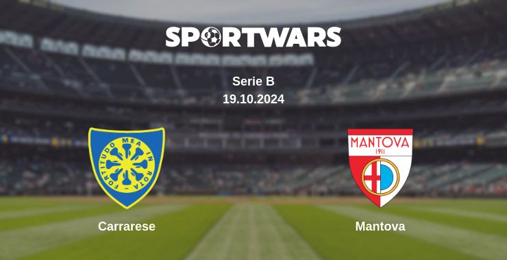 Where to watch the match Carrarese - Mantova