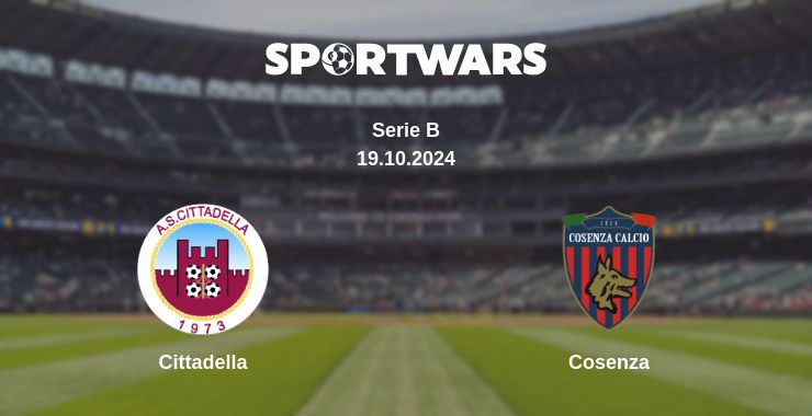 Where to watch the match Cittadella - Cosenza