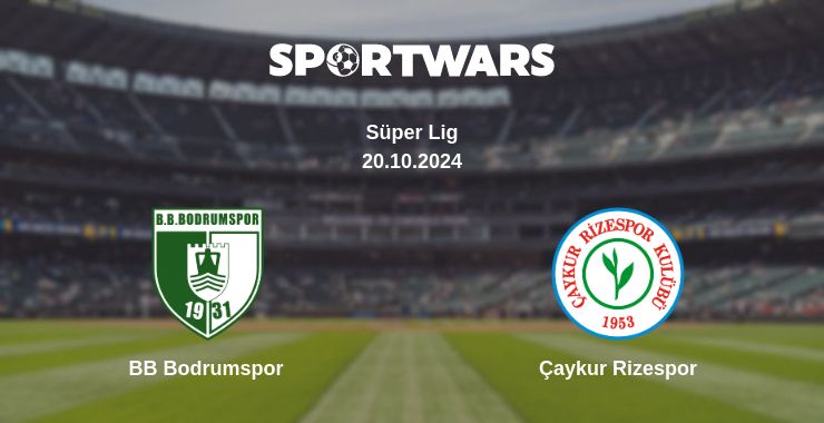 Where to watch the match BB Bodrumspor - Çaykur Rizespor