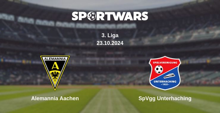 Where to watch the match Alemannia Aachen - SpVgg Unterhaching