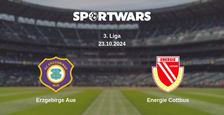 Where to watch the match Erzgebirge Aue - Energie Cottbus