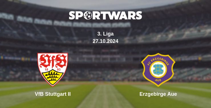 Where to watch the match VfB Stuttgart II - Erzgebirge Aue