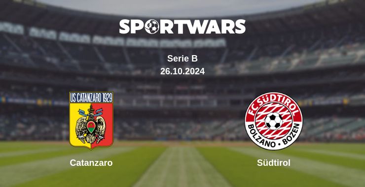 Where to watch the match Catanzaro - Südtirol