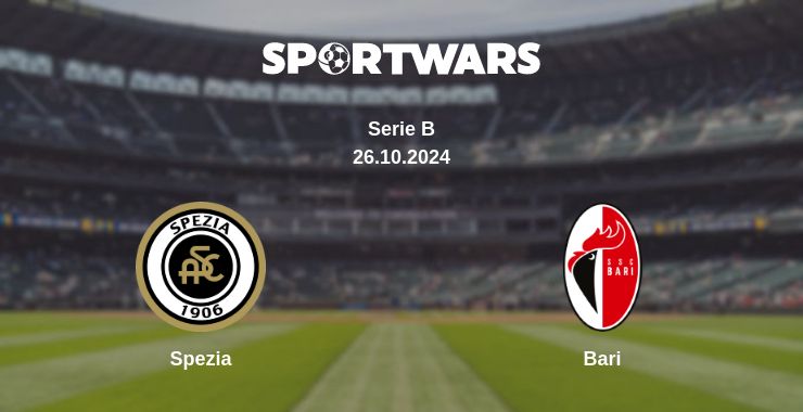 Where to watch the match Spezia - Bari