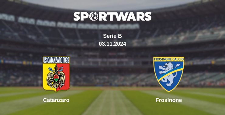 Where to watch the match Catanzaro - Frosinone