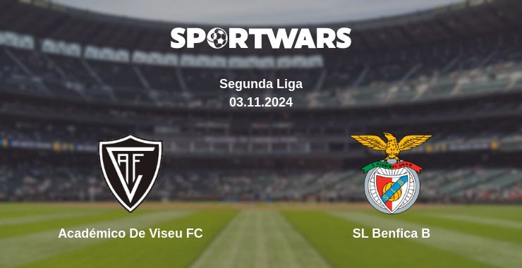 Where to watch the match Académico De Viseu FC - SL Benfica B