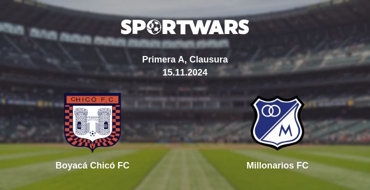 Where to watch the match Boyacá Chicó FC - Millonarios FC