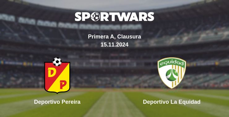 Where to watch the match Deportivo Pereira - Deportivo La Equidad