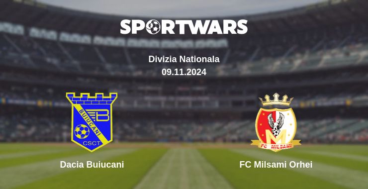 Where to watch the match Dacia Buiucani - FC Milsami Orhei