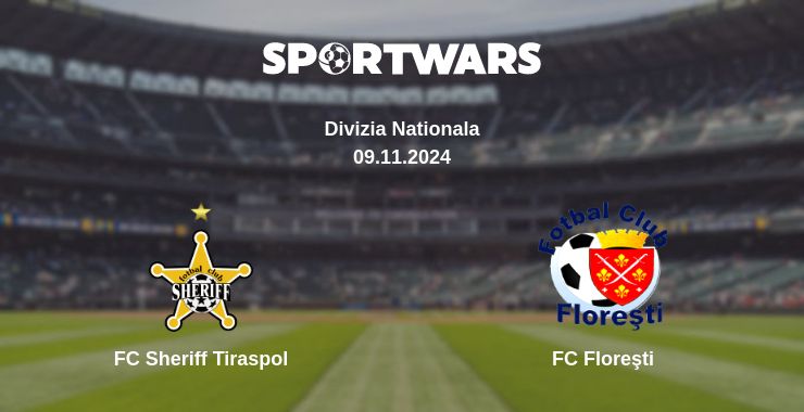 Where to watch the match FC Sheriff Tiraspol - FC Floreşti