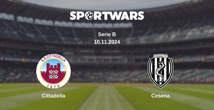 Where to watch the match Cittadella - Cesena