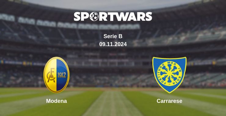 Where to watch the match Modena - Carrarese