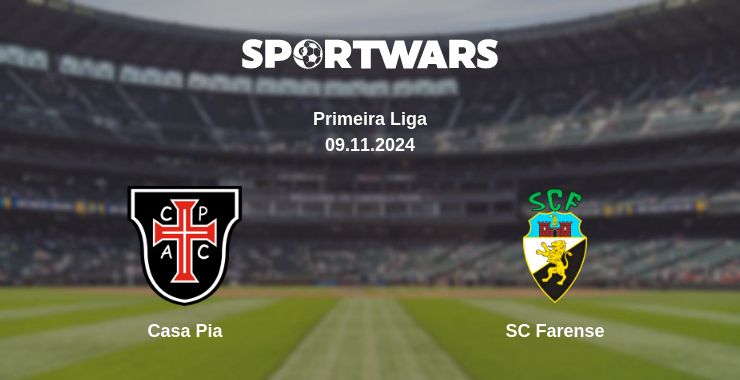 Where to watch the match Casa Pia - SC Farense