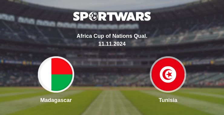 Where to watch the match Madagascar - Tunisia