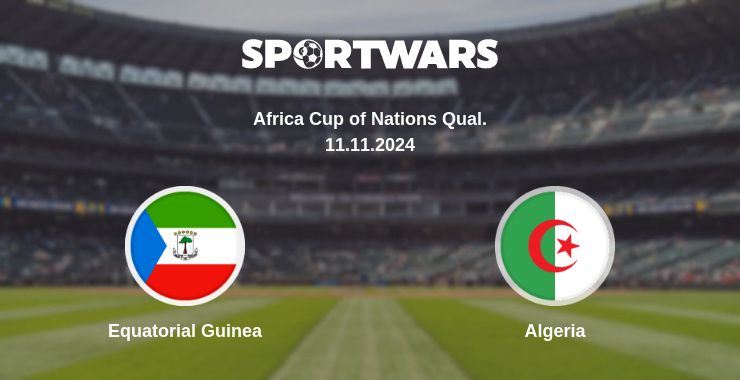 Where to watch the match Equatorial Guinea - Algeria