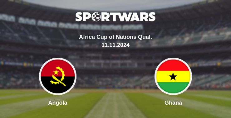 Where to watch the match Angola - Ghana