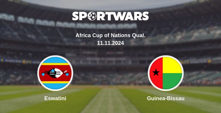 Where to watch the match Eswatini - Guinea-Bissau