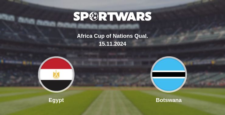 Where to watch the match Egypt - Botswana