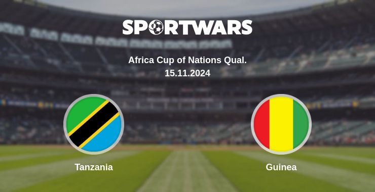 Where to watch the match Tanzania - Guinea