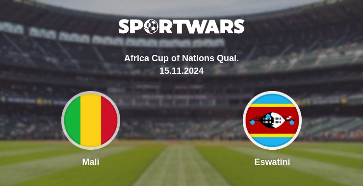 Where to watch the match Mali - Eswatini