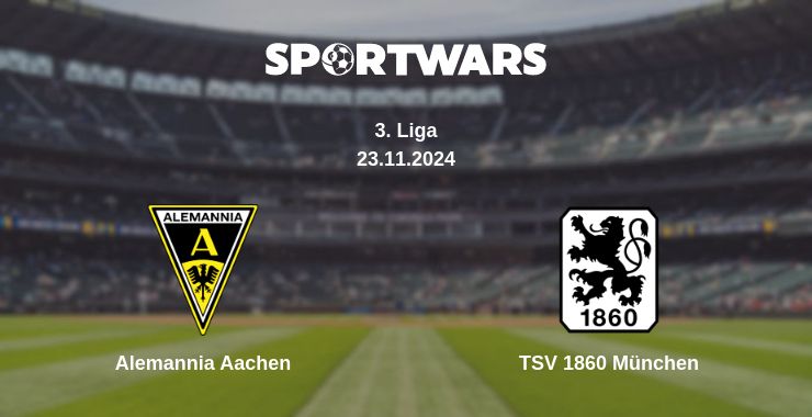 Where to watch the match Alemannia Aachen - TSV 1860 München