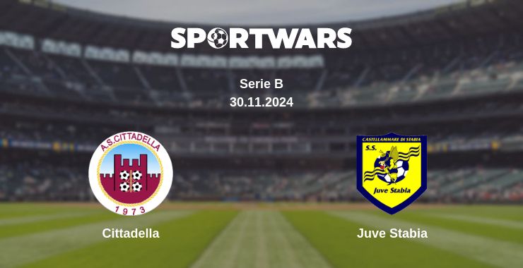 Where to watch the match Cittadella - Juve Stabia