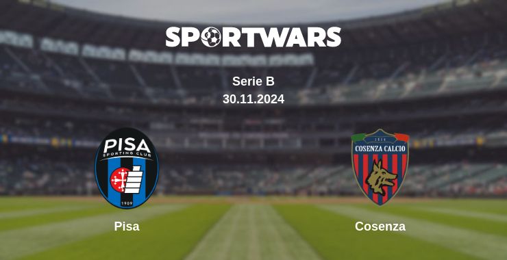 Where to watch the match Pisa - Cosenza