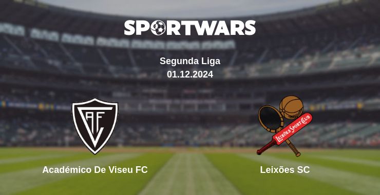 Where to watch the match Académico De Viseu FC - Leixões SC