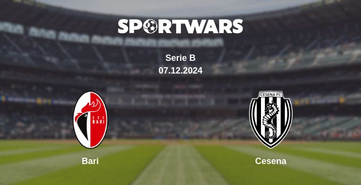 Where to watch the match Bari - Cesena