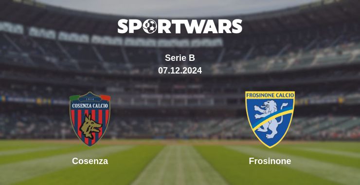 Where to watch the match Cosenza - Frosinone