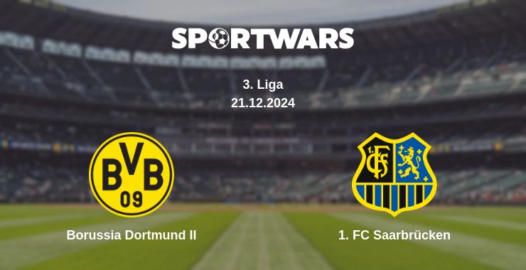 Where to watch the match Borussia Dortmund II - 1. FC Saarbrücken