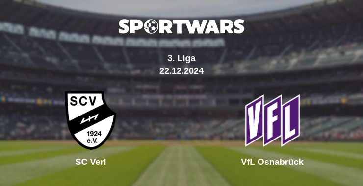 Where to watch the match SC Verl - VfL Osnabrück