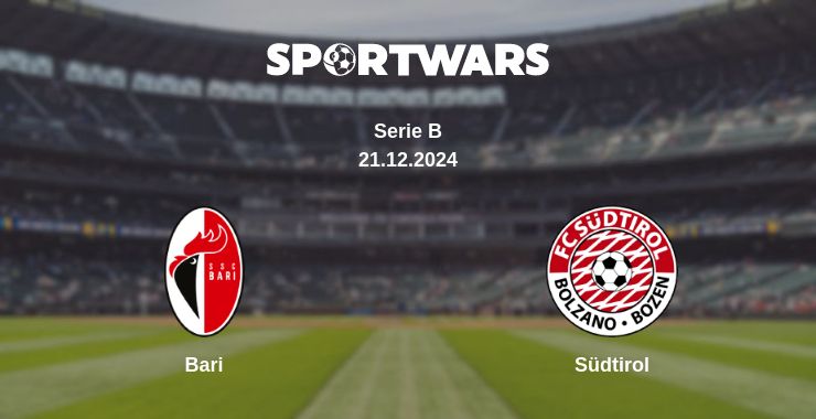 Where to watch the match Bari - Südtirol