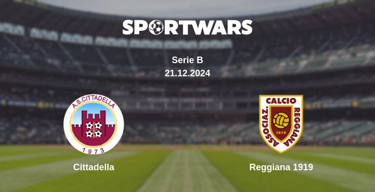 Where to watch the match Cittadella - Reggiana 1919