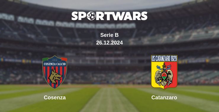 Where to watch the match Cosenza - Catanzaro