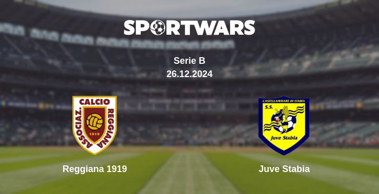 Where to watch the match Reggiana 1919 - Juve Stabia