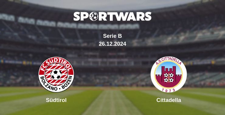 Where to watch the match Südtirol - Cittadella