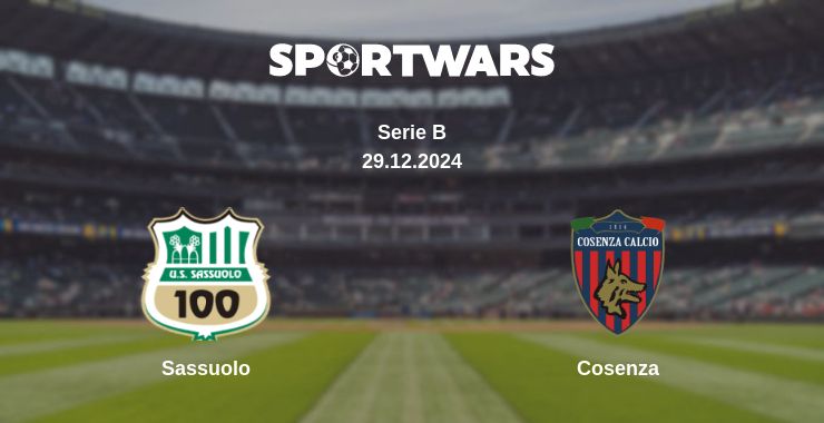 Where to watch the match Sassuolo - Cosenza