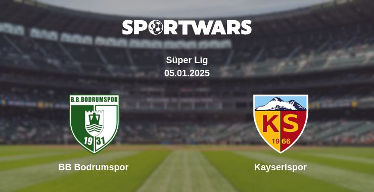 Where to watch the match BB Bodrumspor - Kayserispor