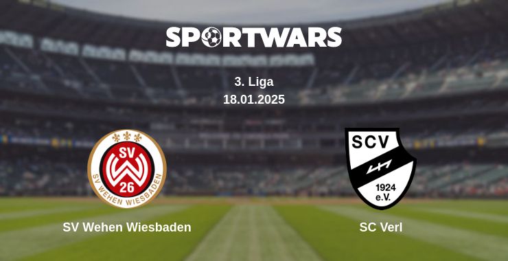 Where to watch the match SV Wehen Wiesbaden - SC Verl