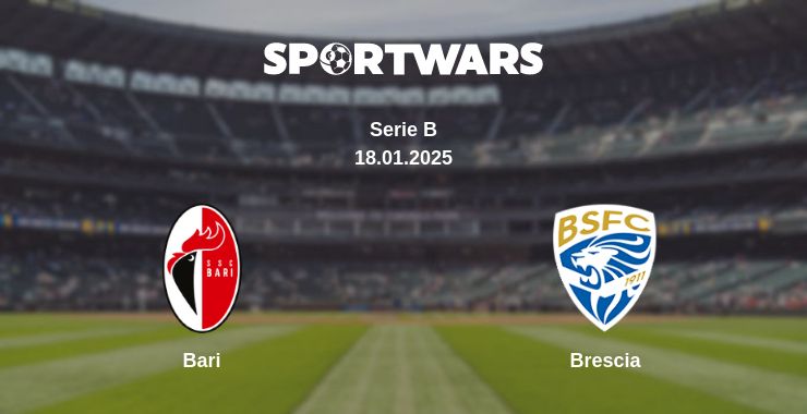 Where to watch the match Bari - Brescia