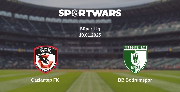 Where to watch the match Gaziantep FK - BB Bodrumspor